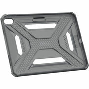 Urban Armor Gear Plyo LT Tablet Case with Military-Grade Drop Protection, Adjustable Kickstand, Apple Pencil Holder, Clear Back, Ice Black, Compatible with iPad 11