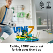 LEGO Editions Vini Jr. Soccer Highlights Building Set, 510 Pieces, Multicolor, 43027