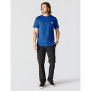 Carhartt Men's Force Relaxed Fit Short-Sleeve Pocket T-Shirt - Electric Indigo Heather - 3XLT
