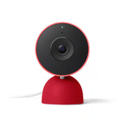 Google GA09974-US Nest Cam Indoor (wired, 3rd gen), Berry