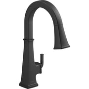 Kohler K-23832 Riff Touchless Pull-Down Kitchen Sink Faucet, Black