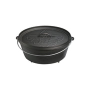 Lodge 6-Quart Cast Iron Camp Dutch Oven