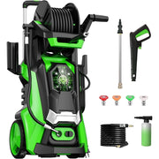 Zimtown 3800PSI Max 2.6GPM Smart High Pressure Power Washer, Touch Screen 3 Gear Level