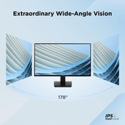 ViewSonic VA2247-MH 22 Inch Full HD 1080p Monitor, 100Hz Refresh Rate, AMD FreeSync, Frameless Bezel, HDMI and VGA Inputs, Eye Care Technology