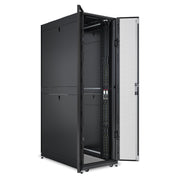 APC Metered Rack Power Distribution Unit, 42 Outlets, 30A, 200/208V, Vertical Zero U Mount, (36) C13 & (6) C19 Locking Outputs, 9.8 ft Cord, AP8841