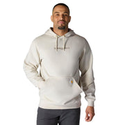 Carhartt Rain Defender Loose-Fit Midweight 1889 Graphic Hoodie - Malt - M