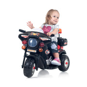 Lil' Rider SuperSport Three Wheeled Motorcycle 6 Volt Ride On - Black
