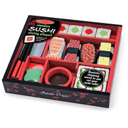 Melissa & Doug Sushi Slicing Wooden Play Food Set