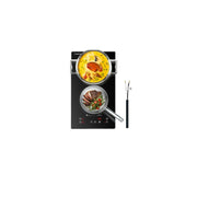 AMZCHEF CHEF-119DUAL 3300W Double Built-in Electric Induction Cooktop, Black