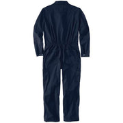 Carhartt Men's Flame Resistant Loose Fit Twill Coverall, Dark Navy, Small, 105016