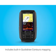 Garmin 010.02550-00 Striker Vivid 4cv, Easy-to-Use 4-inch Color Fishfinder and Sonar Transducer, Vivid Scanning Sonar Color Palettes