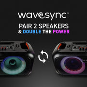 Dolphin Audio Boombox Bluetooth Party Speaker, Dual 6.5