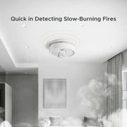 X-Sense WMTSD215 Smoke Alarm, 10-Year Lithium Battery Life Fire Alarm with LED Indicator, 5-Pack