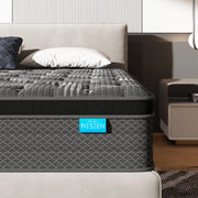 Nisien NISIEN005 12 Inch Hybrid Gel Memory Foam Mattress, Queen