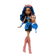 Mattel Monster High Robecca Steam Collectible Doll with Diary, Doll Stand, Pet Penguin, Multicolor, JHK59