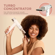 Shark HD331 SpeedStyle RapidGloss Finisher and High-Velocity Dryer - No Heat Damage, Lightweight, 4 Piece Set
