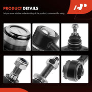 A-Premium Suspension Components Kit, 6-Piece Front Upper Control Arm, Ball Joint Assembly, Sway Bar Link for Dodge Charger 2006-2020, Challenger 2008-2019, Magnum 2005-2008, Chrysler 300 2005-2019, APCA2656