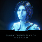 Microsoft Halo Campaign Evolved Physical Video Game, Modernized Classic Campaign, New Three-Mission Adventure, Expanded Arsenal and Vehicles, Enhanced Audio and Visuals, PlayStation 5, EP2-71145