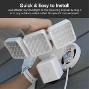 Wyze Cam Floodlight Plug-in Mount Black