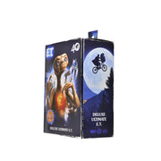 NECA E.T. 40th Anniversary Ultimate Deluxe 7 in Scale Action Figure with LED Chest and Phone Home Communicator