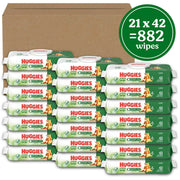 Huggies Extra Large Unscented Baby Wipes, Hypoallergenic, pH Balanced, Flip-Top Packs, 882 Count, 58695