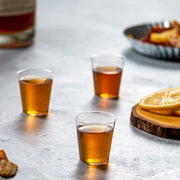 Comfy Package 5 oz Clear Disposable Shot Glasses, Hard Food-Grade Plastic, 100 Count, 112988