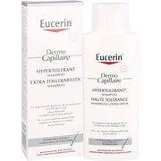 Eucerin Dermo Capillaire Shampoo Extra Tolerability for Dry Hypersensitive Scalp, Ultra Gentle, 250ml EUC0200102