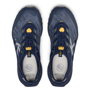 KEEN Zionic ADV Open-Air Hiking Shoes for Men, Lightweight Breathable Textile Upper, Quick Cinch Bungee Closure, Stability Shank Plate, Rugged Rubber Outsole, Naval Academy, 10