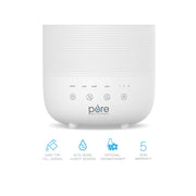 Pure Enrichment Hume' Sense Top Fill Humidifier PEHUTRB-W - WHITE ONE SIZE
