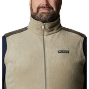 Columbia Steens Mountain Fleece Vest for Men - Tusk/Buffalo - 2XL