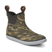 HUK Rogue Wave Fishing Boot, Waterproof Neoprene and Rubber, Grip-X Outsole, Camo Mossy Oak Bottomland, Size 8, H8021032