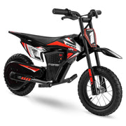 Hyper Toys HPR125 12V Electric Dirt Bike, Children Ages 5-13, up to 8 MPH, Black/Red