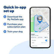 PetSafe Pif00-18096 Guardian GPS 2.0 Dog Fence + Tracking Wireless Dog Fence with Reliable Dual Frequency GPS Tracking Smaller Collar