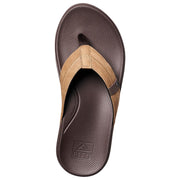 Reef Cushion Phantom 2.0 Thong Sandals for Men - Brown/Tan - 13M