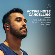 Raycon Fitness True Wireless Bluetooth Earbuds with Active Noise Cancellation, Awareness Mode, IPX7 Waterproof, 56 Hours Battery Life, Blue