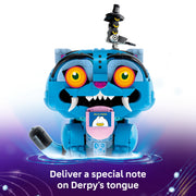 LEGO KPop Demon Hunters Derpy Tiger and Sussie Bird 825-Piece Building Set, Multicolor, 6636437