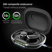 VEATOOL T6 Open Ear Headphones,Bluetooth 5.4, 60H Playtime Stereo Sound