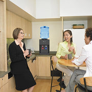 Avalon A1CTWTRCLRBLK Premium Hot/Cold Countertop Water Cooler Dispenser, Black