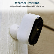 Arlo VMC3350-1WMNAS Essential Outdoor Camera 2K (2nd Generation) Wireless Security Surveillance Camera, 3 Cam, White