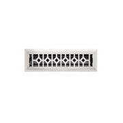 Signature Hardware 435706 Appert Steel Floor Register - 2-1/4