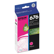 EPSON T676XL320-S 676 XL Ink Cartridge, Magenta