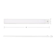Great Value 71432 16-Inch Rechargeable LED Cabinet Light, 150 Lumens, Warm White, Cool White, Deluxe Daylight, 2 Count