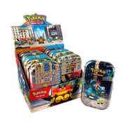 Pokemon TCG Lumiose City Mini Tin Display Box, 10 Count, Multicolor Collector's Set