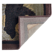 Tayse Rugs Homespun Cabin Novelty Lodge Area Rug - Multi-Color - 8'9