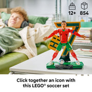 LEGO 66823 Editions Cristiano Ronaldo Collector's Set Co-Pack, Building Toy with 1,344 Pieces, Multicolor