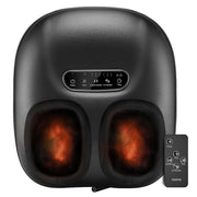 RENPHO FM-057R Shiatsu Foot Massager with Heat, Black