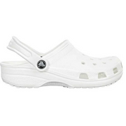 Crocs Unisex Classic Clog-White, White, M10/W12
