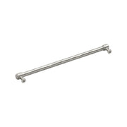 Signature Hardware Lazzara Hammered Appliance Pull, Polished Nickel, 18 Inch Center to Center, Zinc, SH553207PN