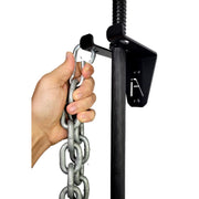 Iron American 1INCHBB01 Alpha 1 Inch Standard Barbell Hanger, Wall Mounted Gym Storage Rack