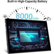 XGODY 10 inch 4GB RAM, 64GB ROM Android 11.0 Tablet Computer Wide Screen Tablet PC WiFi Octa-Core Dual Camera, 5GHz WiFi OTG